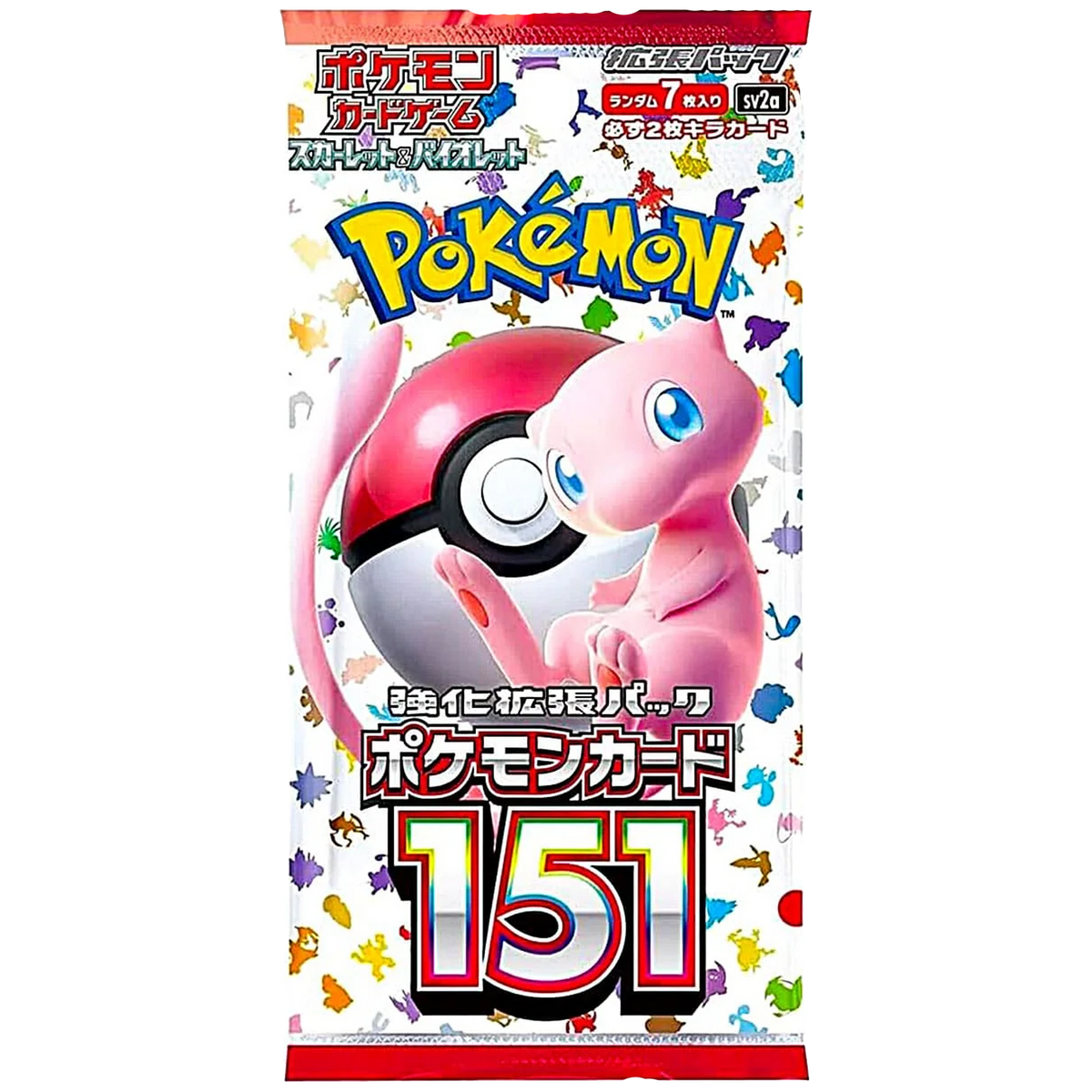 Pokémon 151 Booster Pack – Japanisch (SV2a)