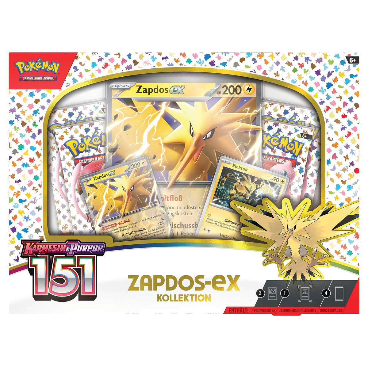 151 Zapdos-EX Kollektion