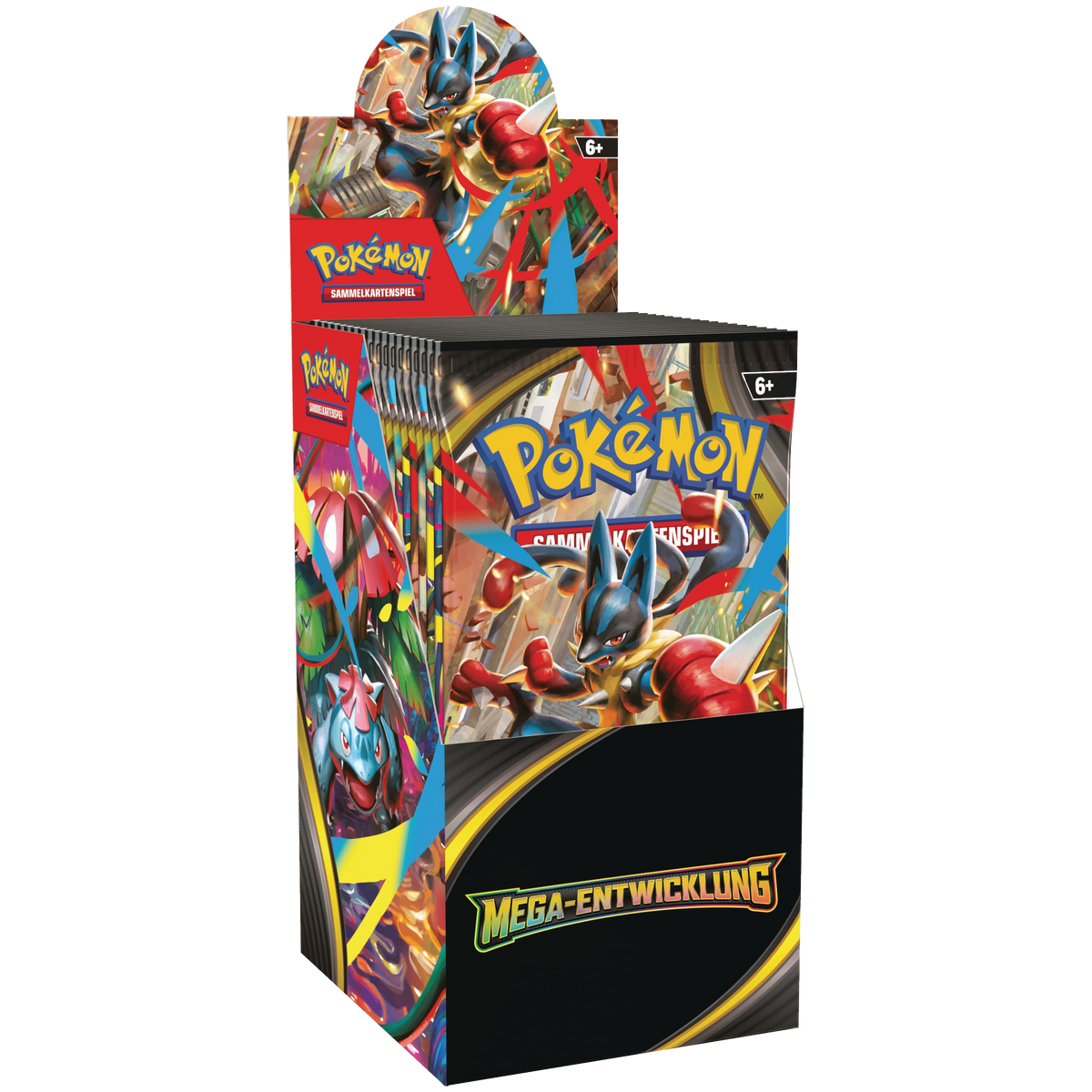 Mega-Entwicklung Display 18 Booster