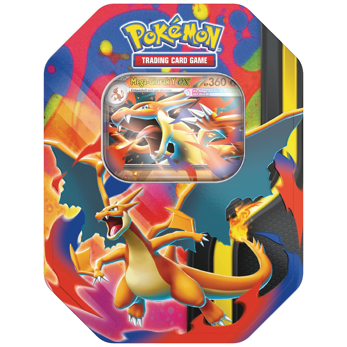 Mega Glurak Y EX Tin Box