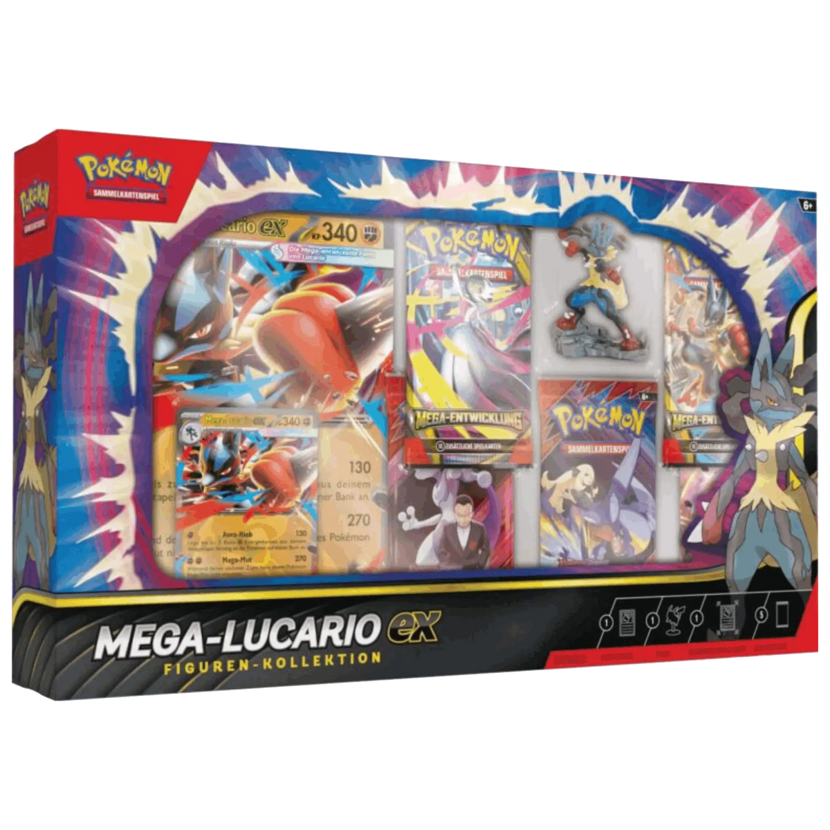 Mega Lucario EX Figuren Kollektion