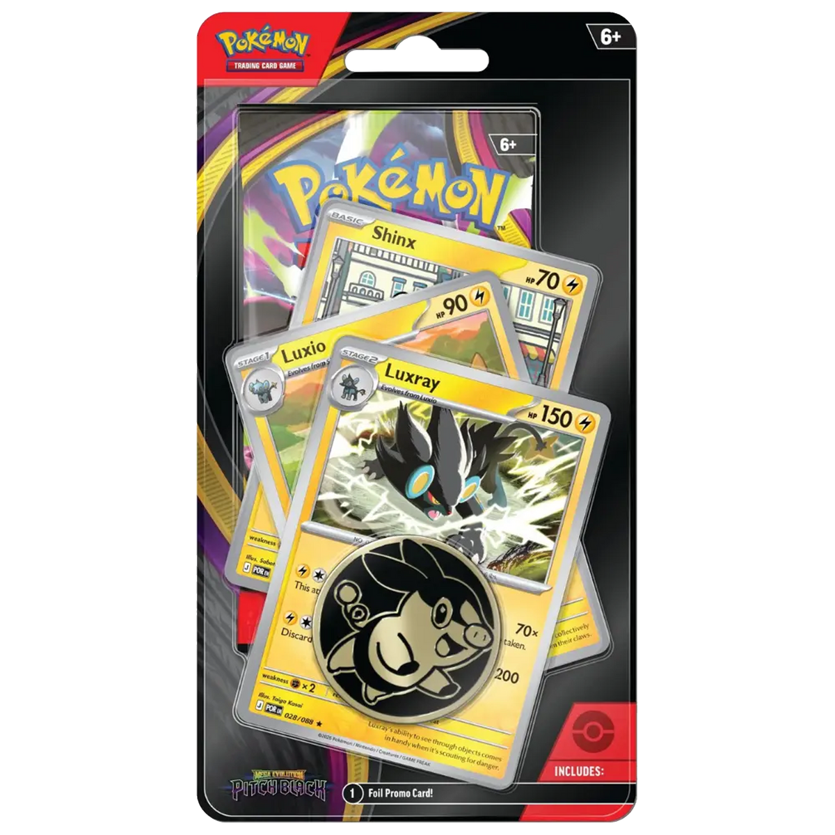 Pitch Black Luxray Premium Checklane Blister