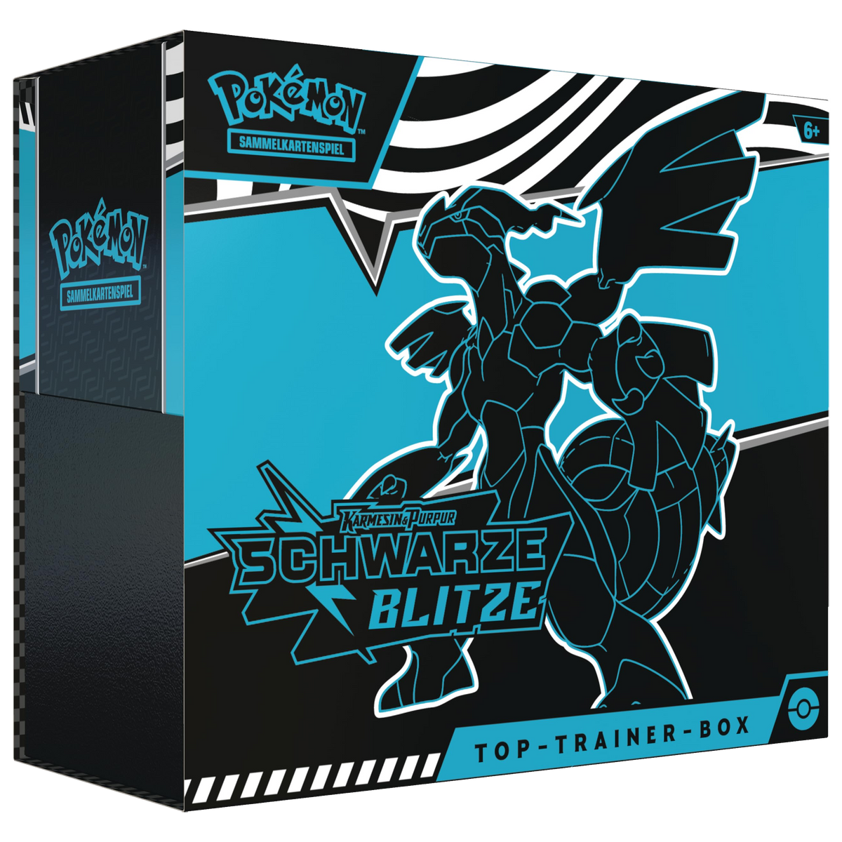 Schwarze Blitze Top Trainer Box