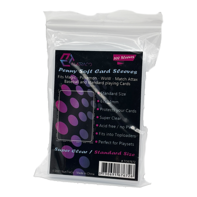 100 Penny Soft Card Sleeves