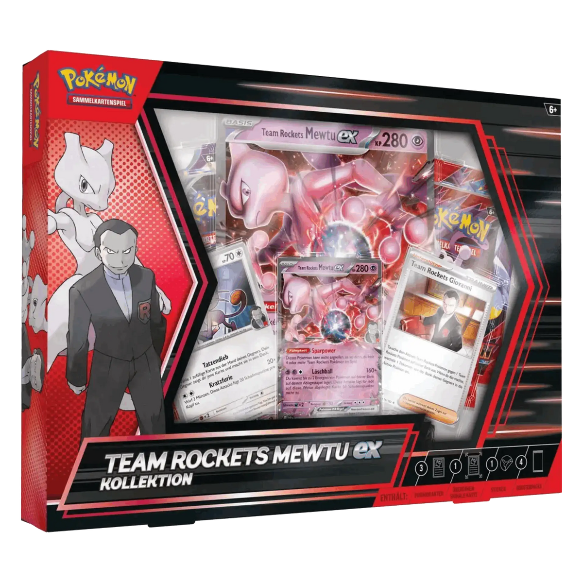 Team Rockets Mewtu-ex Kollektion